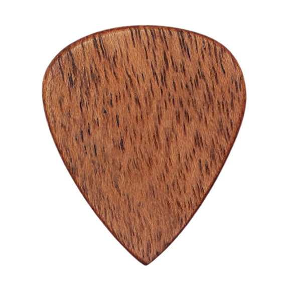 Exotic Plectrums - Acacia Wood Guitar Or Bass Pick - 1.5 mm Heavy Gauge - 351 Shape - Natural Finish Handmade Specialty Exotic Plectrum - 1 Pack