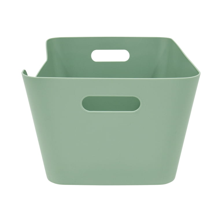 Mainstays Large Multi-Purpose Durable Storage Bin with Handles