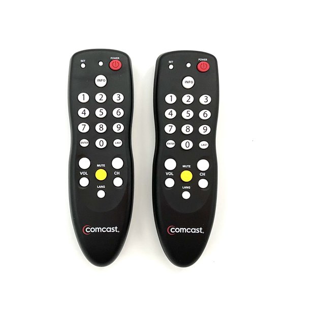 (2 Pack) Replacement Xfinity Comcast Wired Remote Control for Hospital