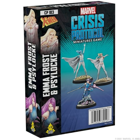 Marvel Crisis Protocol: Emma Frost & Psylocke Character Pack for Ages 14 and up, from Asmodee