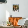 thumbnail image 4 of Bicycle Wall Art Beach Canvas Wall Art Bicycle Canvas Art Wall Decor Wall Art Bike Seaside Bicycle and Flower Canvas Print for Living Room Bathroom Bedroom (bicycle, 12X16inch), 4 of 7