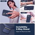 thumbnail image 2 of for iPhone 13 Case with Magnetic Ring Stand Silicone Phone Case 6.1" for Women Men [Compatible with MagSafe][Full Camera Protection][Military-Grade Drop Protection], Deep Blue, 2 of 12