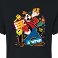 thumbnail image 3 of Disney - Goofy Sticker Look - Juniors Cropped Cotton Blend T-Shirt, 3 of 5