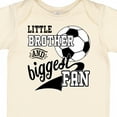 thumbnail image 4 of Inktastic Little Brother and Biggest Fan Soccer Player Boys Baby Bodysuit, 4 of 5