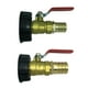 thumbnail image 1 of 2 Piezas De Grifo De Salida Del Adaptador De Válvula De Tanque IBC Para Tanque De Barril De Lluvia Soledad Adaptador de barril de tonelada IBC, 1 of 10