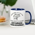 thumbnail image 3 of CafePress - I Always Catch Something - 11 oz Ceramic Mug - Novelty Coffee Tea Cup, 3 of 4