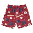 thumbnail image 5 of joogoo Boy Swim Trunks Baseballs Bathing Beach Board Shorts 3T, 5 of 8