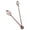 14 inches, variant on Tibvox Pack Of 5 Sophisticated Wooden Clock Hands for Clock Projects