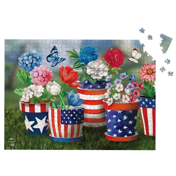 Briarwood Lane America in Bloom Summer 1000 Piece Jigsaw Puzzle