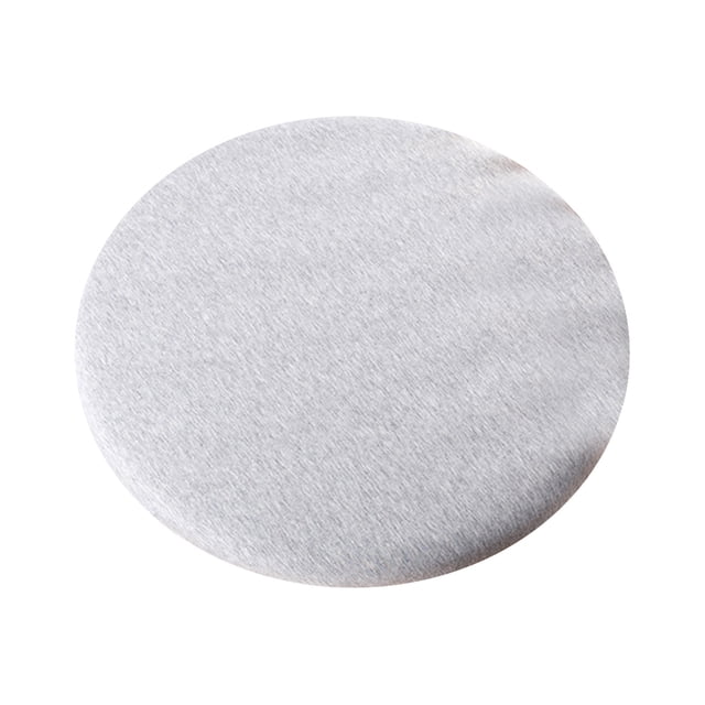 Round Knitted FoamSeat Cushion- Spring/Summer Inspired- Classic Vintage Style Pattern- Office Cushion
