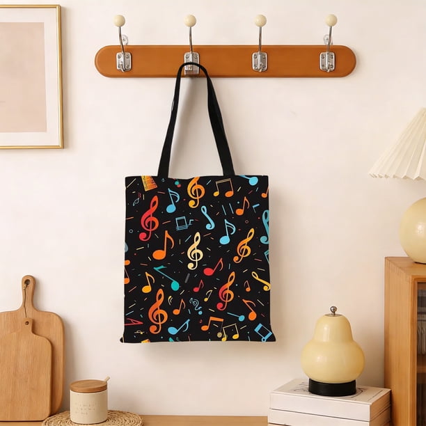 Elegante bolso de lona esencial para salir. Lo tiene todo. Bolso de lona.