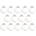 thumbnail image 2 of Raindrops Christmas Ball Ornaments Transparent 15Pcs 3.1In, 2 of 8