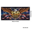 thumbnail image 3 of American Flag Garage Door Banner 6x13FT,Bald Eagle USA Flag Garage Door Cover,Large Outdoor Patriotic Decoration Backdrop for Double Garage Doors,Independence Day,Memorial Day & Veterans Day Decor, 3 of 8