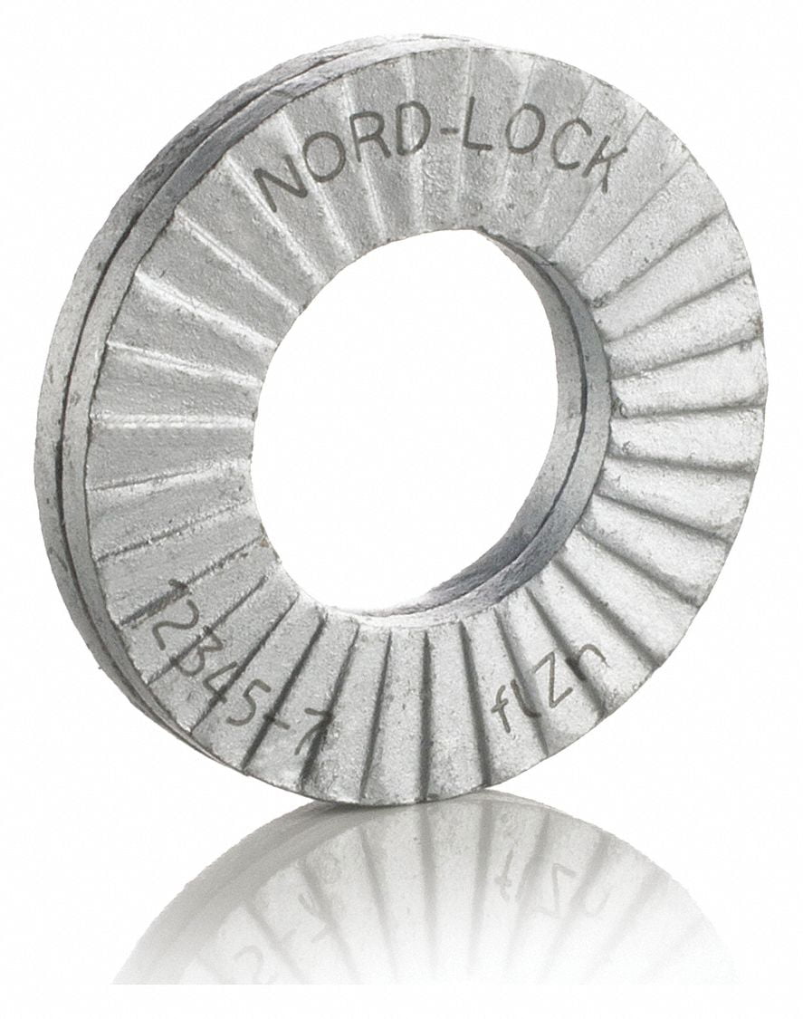 Lock Washers Self-locking Double Sides Toothed Washer Black Zinc Plated M3-M36 