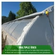 thumbnail image 6 of Drevy - Panda Film Light Deprivation Greenhouse Cover - 6 mil - (6' x 50') - 100% Blackout Tarp, Black White Plastic Sheeting, Green House Film, 6 of 7