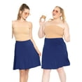 thumbnail image 2 of Stretch Is Comfort Women's Knee Length A-Line Flowy Skirt | Adult Xsmall- 5x, 2 of 6