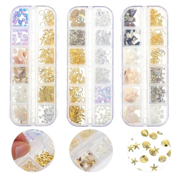 LEORX Assorted Color Alloy Resin Fillers for Epoxy Resin Jewelry Making and DIY Crafts