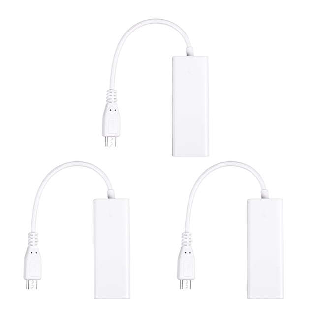 3X Mini USB 5 Pin 10/100 Mbps RJ45 LAN Ethernet Adapter for Tablet PC