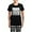 With Checker Pant, variant on CafePress - Cunninghamlight Pajamas - Women's Short Sleeve Print T-Shirt and Pants Dark Cotton Pajama Set