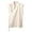Khaki, variant on Mens Hanten Kimono Cardigan Cotton Linen Wrap Front Retro Hanfu Sleeveless Shirt Tank Tops