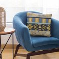 thumbnail image 6 of Plutus Brands Blue Unique Lanes Border Luxury Throw Pillow-Size:20" x 20", 6 of 9
