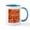 White/Blue Inside, variant on CafePress - Game Over Mugs - 11 oz Ceramic Mug - Novelty Coffee Tea Cup