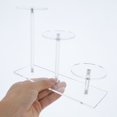 thumbnail image 3 of OFFIGAM 1 Set Acrylic Display Riser For Portability In Closet Storage, 3 of 8