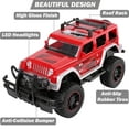 thumbnail image 2 of 1:12 Scale RC Big Wheel Beast Monster Truck Remote Control Pickup Truck Crawler with Headlights for Boys, 2 of 15