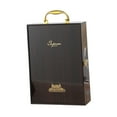 thumbnail image 3 of Caja de vino tinto organizadora de almacenamiento de madera, regalos de inauguración de la casa, asa cómoda doble Tipo B, 3 of 9