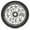 Silver, Black, variant on Oath Bermuda Wheels - 120mm Green Pink and Black