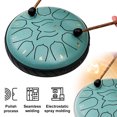 thumbnail image 3 of Instrumentos Percusión Rain Chime 6 Pulgadas Con Tambor Mazos para Libros Música, 3 of 9