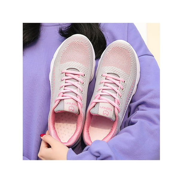 Pink store womens trainers