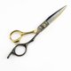 thumbnail image 3 of Juego de tijeras para cortar el cabello, acero inoxidable japonés 440C, tijeras de barbero profesionales de 6,5 pulgadas., 3 of 5