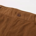 thumbnail image 6 of POIUYTR Summer Men's 70s Corduroy Flare Pants - Vintage Wide Leg Bell Bottoms Pants Retro Trousers for Festivals & Retro Theme Parties, 6 of 7