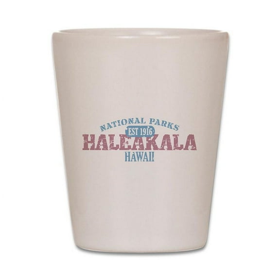 CafePress - Haleakala National Park HI - White Shot Glass, Unique and Funny Shot Glass