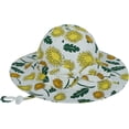 thumbnail image 6 of CoCopeaunts Baby Bucket Hat for Girls Bow Decorate Summer UV Protection Outdoor Headwear Basin Hat for Boy with Chin Strap, 6 of 8