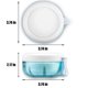 thumbnail image 4 of Denture Case, Definitely No-leak Denture Bath Box, Denture Cup With Strainer & Magnetic Mirror&sticker, 4 of 5
