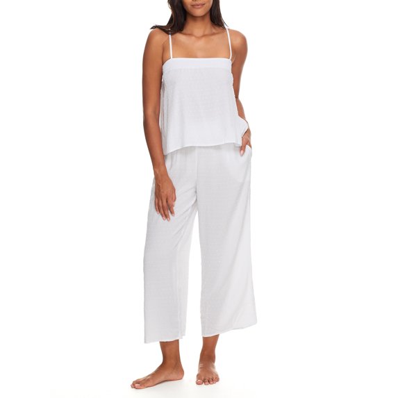 DKNY Sleepwear Womens Tank Woven Pajama Set Style-Y2922556