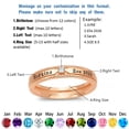 thumbnail image 2 of Ccjcinata Sterling Silver women's high school class rings-graduation class rings for women 2023-class rings for women high school customizable (Sterling Silver - Rose Gold Plated), 2 of 9