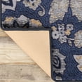 thumbnail image 4 of Superior Jezabel Floral Indoor Area Rug, 8' x 10', Navy Blue, 4 of 8