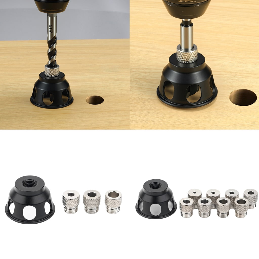 Aluminum Hole Puncher Locator Jig Centering Drill Guide Hinged Hole Opener