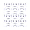 thumbnail image 1 of XingJian LLC Purple Poultry Leg Bands - 100PCS 8mm, No Words - Pigeons Identification, 1 of 10