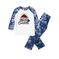 thumbnail image 2 of Odeerbi Christmas Pajamas For Family Matching Outfits Warm Set Printed Home Wear Two-piece Kid Set, 2 of 9