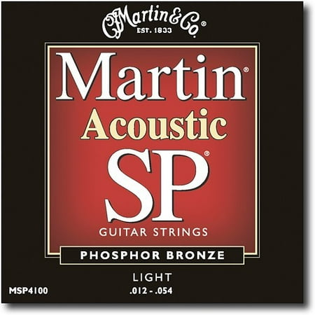 Martin Sp Series Phosphor Bronze Light Gauge Acoustic (Best Acoustic String Gauge)