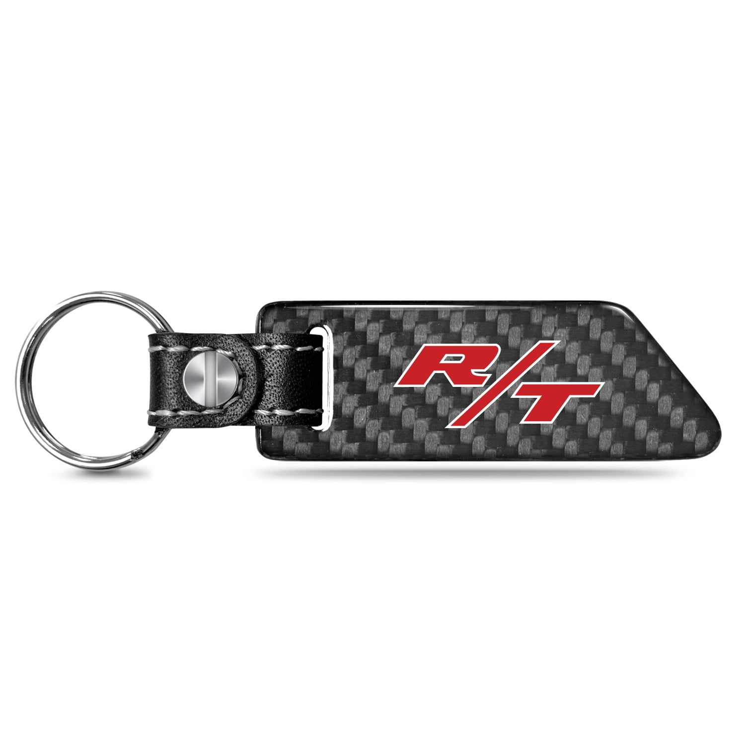 Dodge R/T Logo Real Carbon Fiber Blade Style with Black Leather Strap ...
