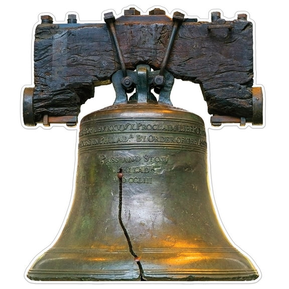Liberty Bell Stand-Up, 4' 4" x 3' 9¾"