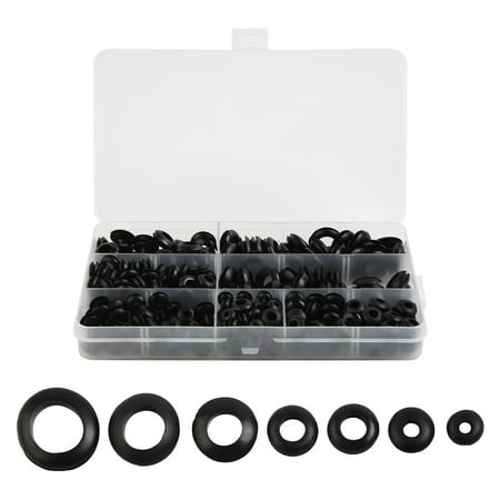 

GLFILL Rubber Grommet Protective Coil Firewall Hole Plug Retaining Ring Car Wire Gasket