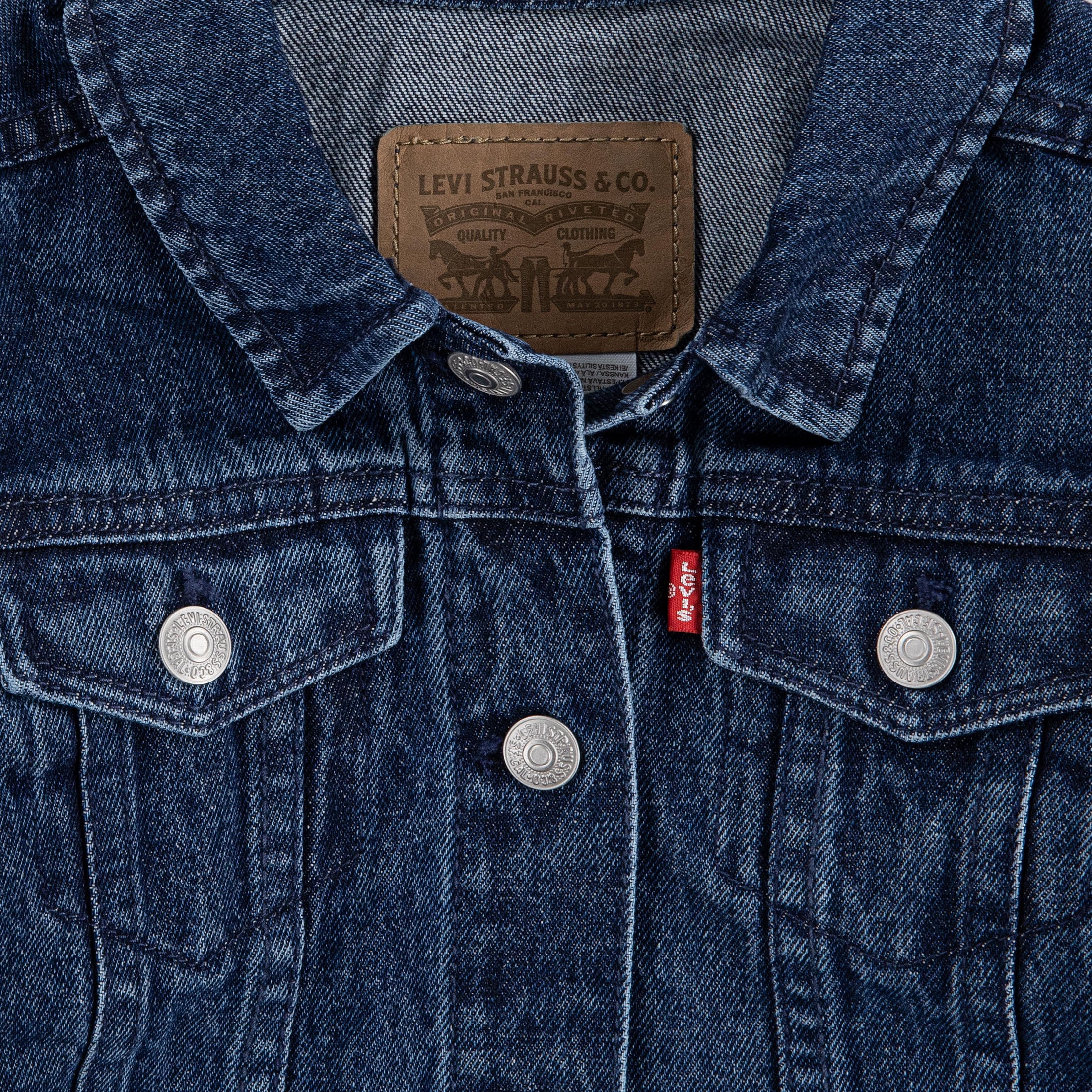 Levi's Toddler Girls' Denim Trucker Jacket, Sizes 2T-4T