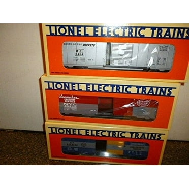 Lionel 19266-6464 BOXCAR SERIES #3 SET - 3 CARS- MINT
