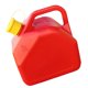 thumbnail image 4 of Lata de gasolina 5L 1,3 galones ABS contenedor de gasolina portátil rojo sin fugas con tubo de salida, 4 of 13